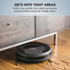 AI Robot Vacuum with XL HEPA Self-Empty Base Bagless 60-Day Capacity LIDAR Navigation