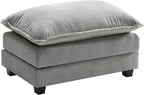 ihanherry 146-inch U-shaped modern sofa modular area cloud sofa