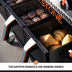 Blackstone 4-Burner 36 Propane Griddle with Air Fryer and Hood