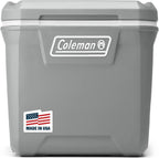 Coleman Insulated Portable Rolling Cooler with Wheels, Leak-Proof Outdoor Hard Cooler, Keeps Ice for Up to 5 Days, 100 Quart