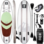 Roc Inflatable Stand Up Paddle Board with Premium SUP Paddle Board Accessories