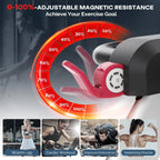 Sperax Exercise Bike, Stationary Bikes for Home, Indoor Cycling Bike, Spin Bike with Comfortable Seat, LED Display