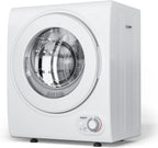 ROVSUN 110V Portable Clothes Dryer, High End Laundry Front Load Tumble Dryer Machine