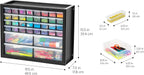 IRIS USA Screw Tool Organizer Small Parts Cabinet Chest Storage Drawers Organization Toolbox