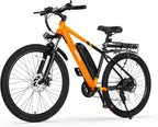 Qlife Racer Electric Bike for Adults - 21-Speed Mountain Lightweight Ebike
