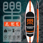 FunWater Inflatable Stand Up Paddle Board Premium SUP Paddle Accessories EVA Deck