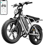 Electric Bike for Adults 1500W Peak 20 Fat Tire All-Terrain E-Bike 60/110 Miles 28 MPH Electric Dirt Bike