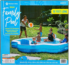 Members Mark Elegant Family Pool 10 Feet Long 2 Inflatable Seats