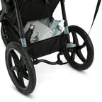 Delta Children Apollo Jogging Stroller Shock Absorbing Frame with Large Canopy Recline