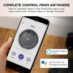 Voice Control Robot Vacuum with Matrix Clean Navigation, Home Mapping, 60-Day Capacity, XL Self-Empty Base for Homes with Pets, Carpet & Hard Floors, Cool Grey