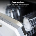Ninja Foodi 6-in-1 FlexBasket Air Fryer with 7 QT MegaZone Basket Divider for Large Proteins