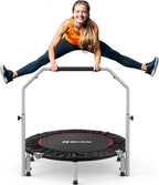 BCAN 40/48 Foldable Trampoline Max Load 440lbs, Fitness Rebounder