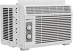 Amazon Basics 5000-BTU Window Air Conditioner with Quiet Operation, Up to 150 Sqf, Cool and Fan Functions, Washable Filter, Adjustable Window Kit