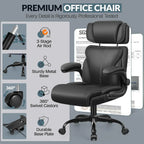 Office Chair Large High-Foot Computer Desk Chair Chair Lumbar Support Rotating Computer Chair