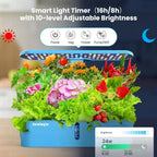 Hydroponic Planting System Kit 12 Watering Planters Smart Indoor Garden with APP
