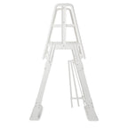 Vinyl Works Canada SLAW Slide Lock A Frame Above Ground Pool Ladder, White