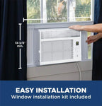 GE Window Air Conditioner Unit 5,000 BTU for Small Rooms up to 150 sq ft Manual Adjustable Fan