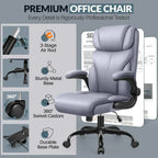 Office Chair Large High-Foot Computer Desk Chair Chair Lumbar Support Rotating Computer Chair