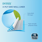 Intex 8 foot x 24 inch Easy Set Round Above Ground  Swimming Pool with Filter Pump, 28107EH
