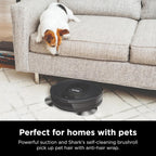 Voice Control Robot Vacuum with Matrix Clean Navigation, Home Mapping, 60-Day Capacity, XL Self-Empty Base for Homes with Pets, Carpet & Hard Floors, Cool Grey