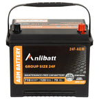 Anlibatt BCI Group 49 Battery, AGM 12 Volt Rechargeable Automotive Batteries for Car, H8 900CCA 95Ah 160RC Maintenance Free