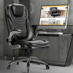 Executive Office Chair Computer Desk Chair Swivel Home Office Chair Upgraded Casters