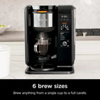 Ninja Hot and Cold Brewed System Tea and Coffee Maker with Auto-iQ 50 oz Thermos