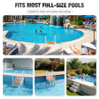 Betisef Pool Ladder above Ground, Heavy Duty 4-Step Pool Ladder with Dual Handrails and Non-Slip Steps, 500 LBS Load Capacity, for 46-58 Inch