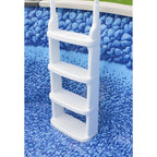 Main Access 200200 Easy Incline Above Ground In Pool Swimming Ladder, White