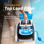 Dolphin Nautilus CC Robotic Pool Vacuum Cleaner with Ultra-Fine Filters, Pools Up To 33 FT