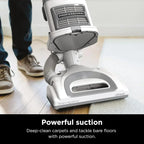 Upright Vacuum Navigator Lift-Away Deluxe Capacity HEPA Filter Swivel Steering Upholstery Tool