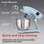 Instant Pot Instant Stand Mixer Pro 600W 10-Speed Electric Mixer with Digital Interface,7.4-Qt Stainless Steel Bowl,Dishwasher Safe Whisk,Dough Hook and Mixing Paddle