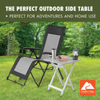 Ozark Trail Aluminum Camping Table, Silver