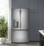 GE Profile Series ENERGY STAR? 27.7 Cu. Ft. Fingerprint Resistant French-Door Refrigerator