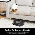 AI Robot Vacuum with XL HEPA Self-Empty Base Bagless 60-Day Capacity LIDAR Navigation