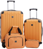 Hardside Travel Luggage Lilac Set of 4