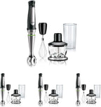 Braun MultiQuick 7 3-in-1 Immersion Blender with Food Processor ?Powerful Handheld Electric Stick Blender - Emulsifier for Chopping, Beating & Whisking - Ideal for Soup, Puree, Smoothies & More