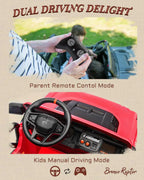 Kids Pink Ride-On Truck Battery Powered Electric Toy Car